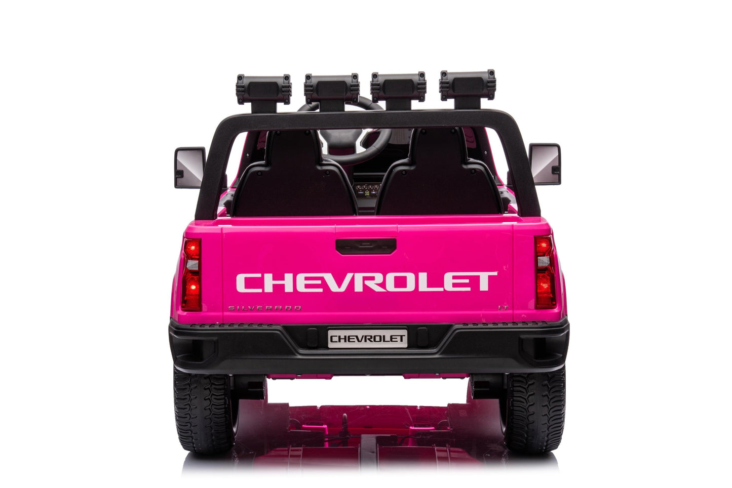 24V 4x4 Chevrolet Silverado 2 Seater Ride on Truck for Kids